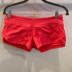 Lululemon Run Speedshorts. Berry. Size 6